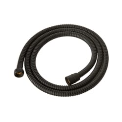 Flessibile per Doccia con Raccordi in Ottone da 1.75m - Nero - Elizabeth