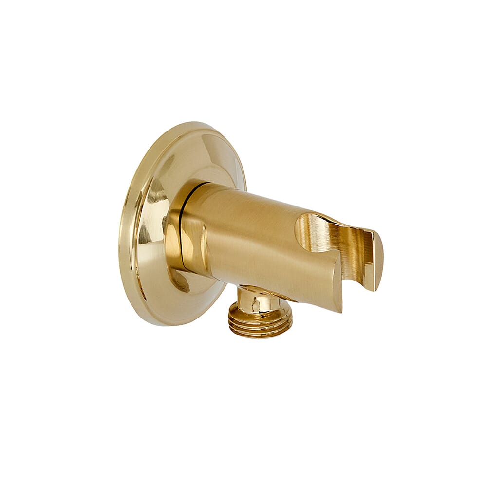 Colonna doccia in ottone cromato con soffione e doccino monogetto - Ribbon
