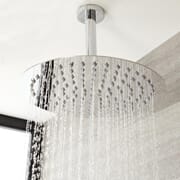 Braccio Doccia Tondo a Soffitto - Cromato - Como