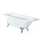 Vasca da Bagno Freestanding ad Angolo Tradizionale - 1685mm x 750mm - Scelta di Piedini e Opzione Entrata Sinistra e Destra - Legend