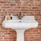 Lavabo su Colonna Tradizionale - Scelta di Dimensioni e Fori per la Rubinetteria - Richmond