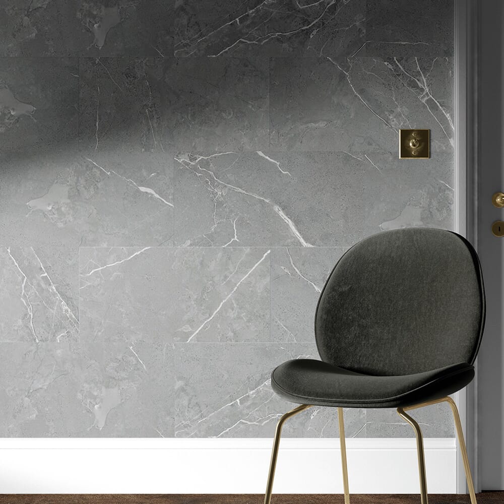 Piastrelle Murali in Materiale Composito per Pavimentazione da Bagno - 400mm x 800mm - Scelta di Finiture Eleganti
