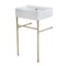 Lavabo con Consolle - Scelta di Dimensioni e Finiture - Exton