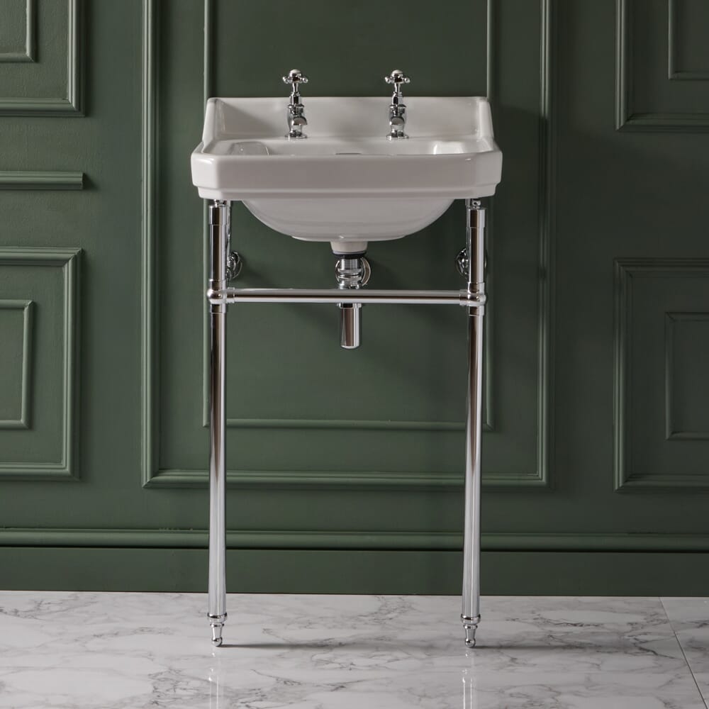 Consolle con Lavabo e Struttura Tradizionale - Disponibile in Diverse Dimensioni e Finiture - Richmond