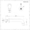 Erogatore Murale Cromato Per Lavabo Bagno o Vasca Completo di Controllo Digitale - Mirage