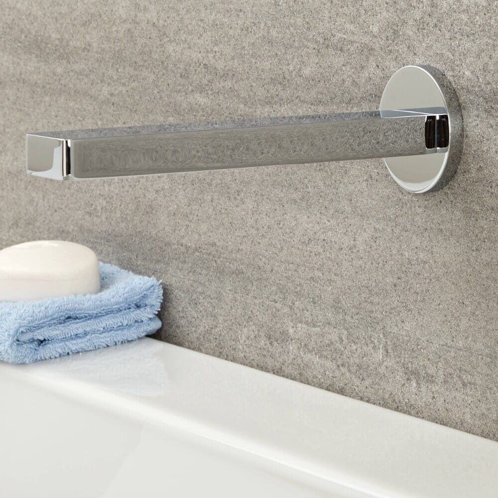 Erogatore a Parete per Lavabo o Vasca da Bagno - Cromato - Aldwick