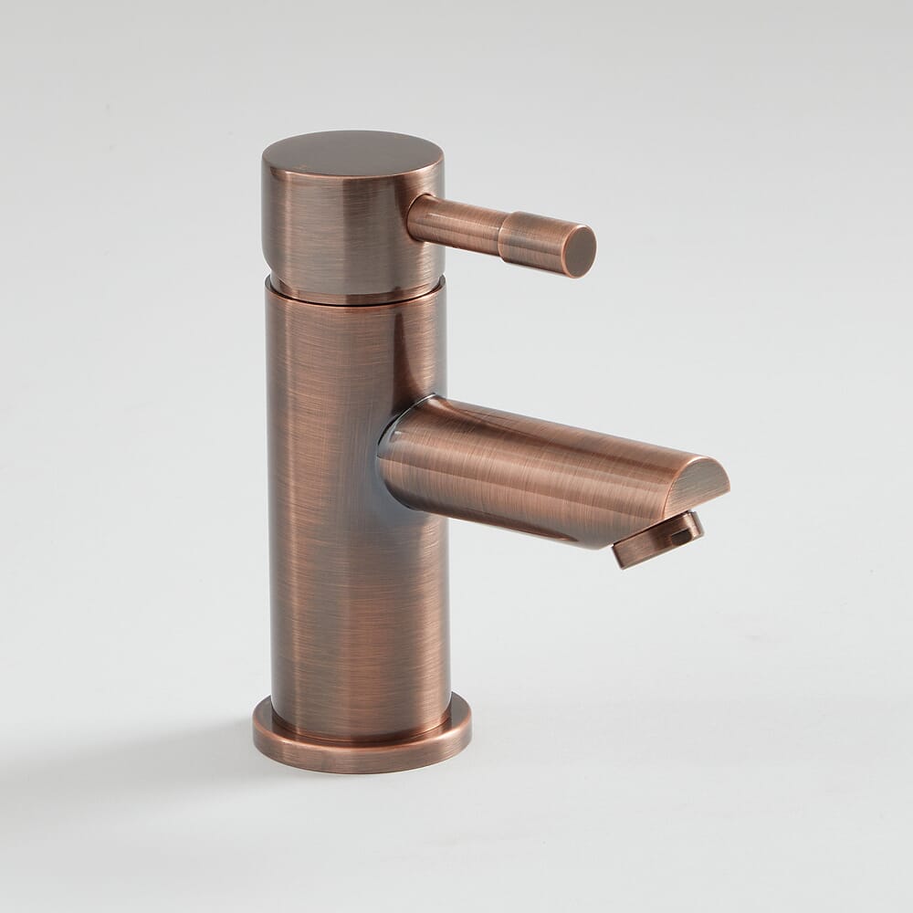 Rubinetto Miscelatore Lavabo Monoforo – Bronzo Spazzolato - Amara