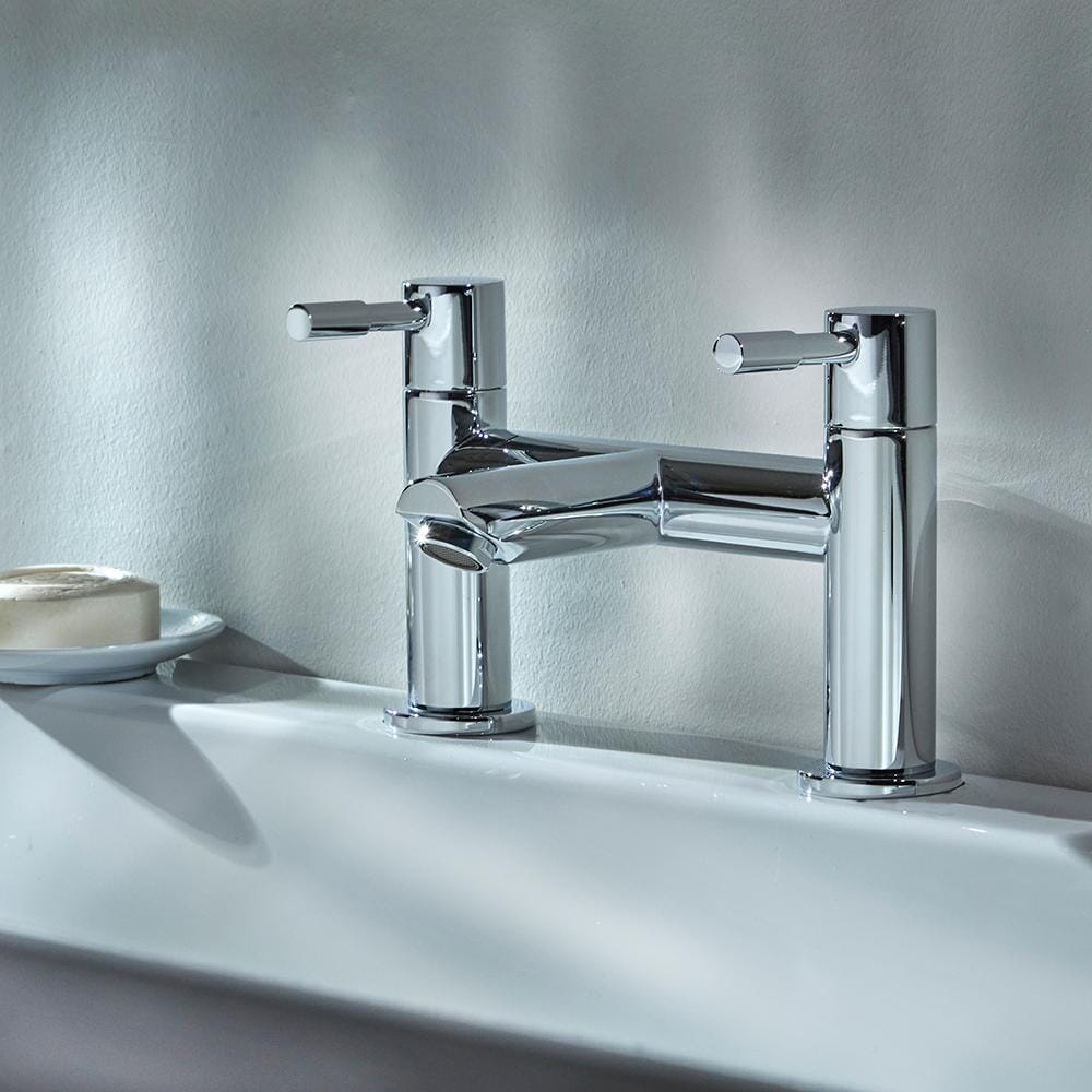 Rubinetto Miscelatore Moderno per Vasca da Bagno - Cromato - Como