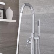 Rubinetto Miscelatore per Vasca da Bagno Moderno con Doccetta - Disponibile in Diverse Finiture
