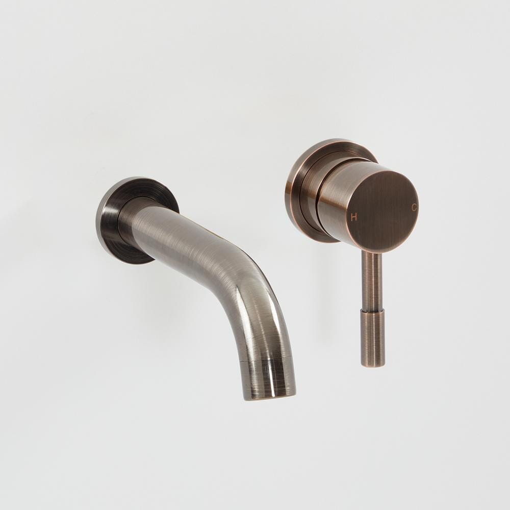 Rubinetto Miscelatore Murale Moderno – Bronzo Spazzolato - Amara