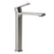 Rubinetto Miscelatore Monoforo Alto Colore Nichel con Finitura Spazzolata per Lavabo - Aldwick