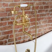 Miscelatore a Parete per Vasca da Bagno in Stile Industriale - Scelta di Finiture - Zandra