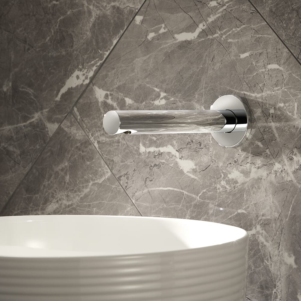 Kit Completo Miscelatori Lavabo Bidet E Vasca Acciaio AISI 316 Pollini Steel Kitjessysteel4 94676822