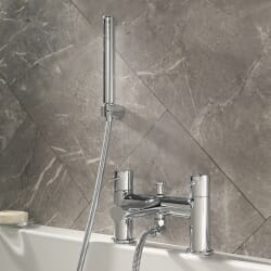 Rubinetto Miscelatore per Vasca da Bagno e Doccia - Scelta di Finiture - Otto