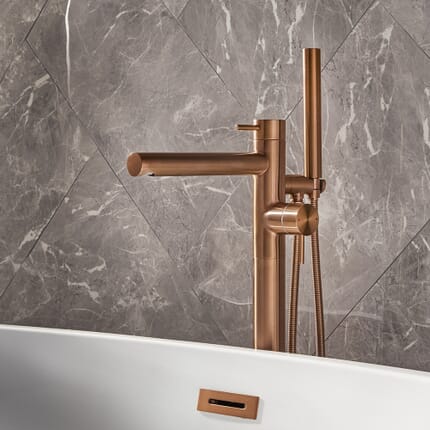 Miscelatore per Vasca Freestanding con Doccia  - Scelta di Finiture - Otto