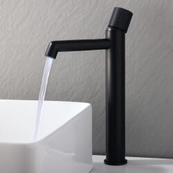 Rubinetto Miscelatore Monoforo Alto per Lavabo - Scelta di Finiture - Lune