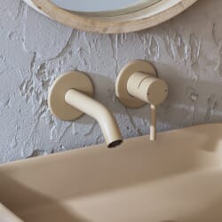 Miscelatore Moderno a Parete per Lavabo - Scelta della Finitura - Elements