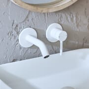 Miscelatore Moderno a Parete per Lavabo - Scelta della Finitura - Elements