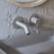 Miscelatore Moderno a Parete per Lavabo - Scelta della Finitura - Elements
