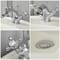 Hudson Reed Elizabeth - Rubinetto Miscelatore Bidet Monoforo Design Tradizionale con Maniglie a Croce - Cromato e Bianco