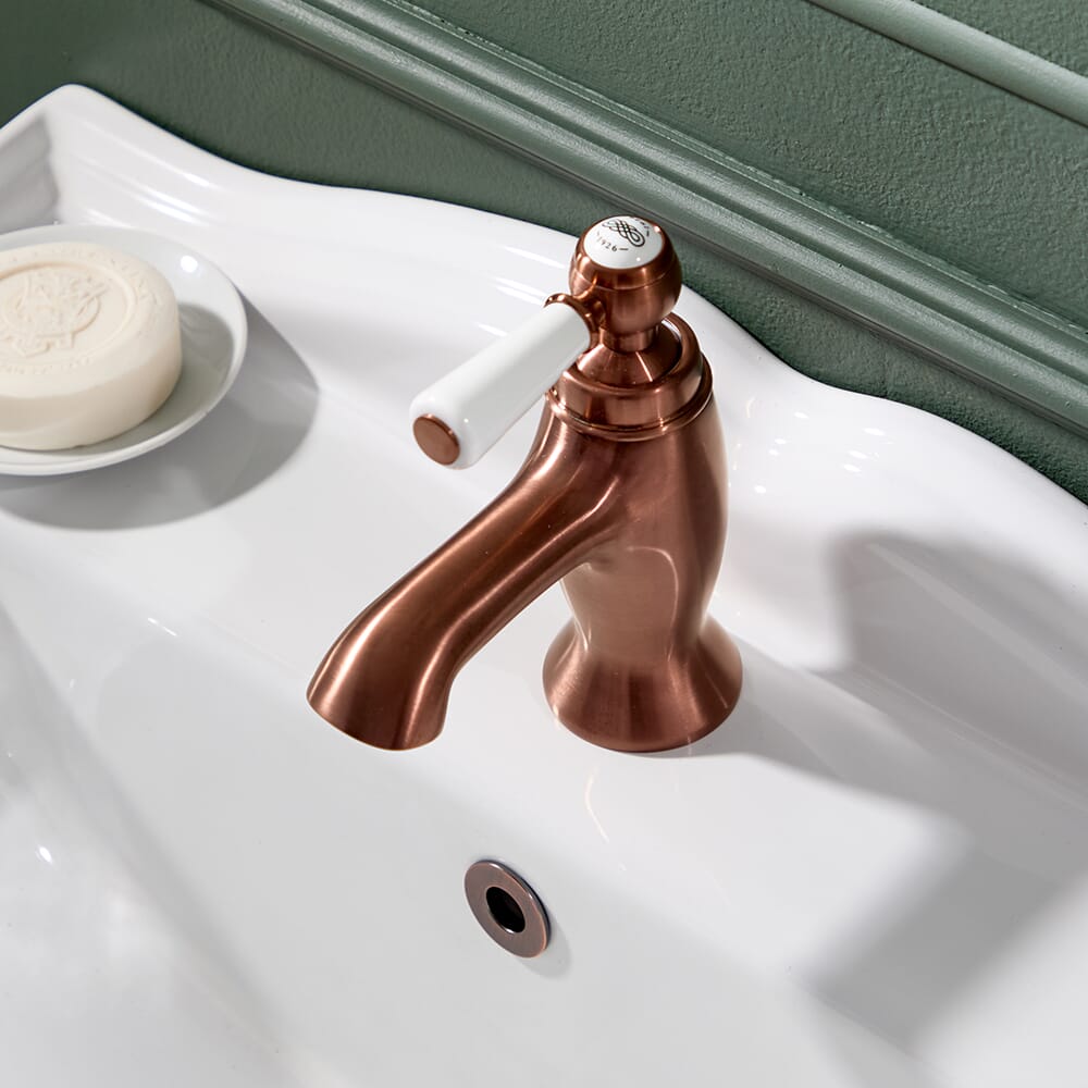 Rubinetto Per Bagno Rubinetto Per Bagno Miscelatore Per Acqua Calda E - Foto 5