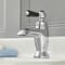 Hudson Reed Elizabeth - Rubinetto per Lavabo Monoforo Design Tradizionale con Maniglie a Leva - Cromato e Nero