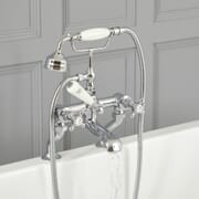 Rubinetto Miscelatore Vasca Design Tradizionale con Maniglie a Croce Disponibile in Diversi Colori - Elizabeth