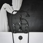 Hudson Reed Elizabeth - Rubinetto Miscelatore Vasca Design Tradizionale con Maniglie a Croce Disponibile in Diverse Finiture
