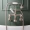 Hudson Reed Elizabeth - Rubinetto Miscelatore Vasca Murale Design Tradizionale con Maniglie a Croce Disponibile in Diverse Finiture