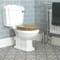 Set Bagno Tradizionale Completo di Vasca Freestanding, Sanitario WC Monoblocco e Lavabo su Colonna - Legend
