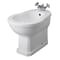 Set Bagno Tradizionale Completo di Vasca Freestanding, Sanitario con Cassetta Alta, Lavabo con Consolle e Bidet - Richmond
