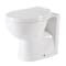 Sanitario Ovale Filo Parete d'Appoggio con Sedile WC con Chiusura Rallentata - Select