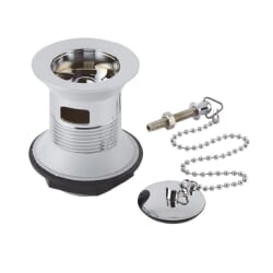 Piletta di Scarico per Lavabo con Catena Tradizionale - Scelta di Finiture - Elizabeth