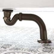 Sifone per Vasca Tradizionale con Scarico - Disponibile in Diverse Finiture - Elizabeth