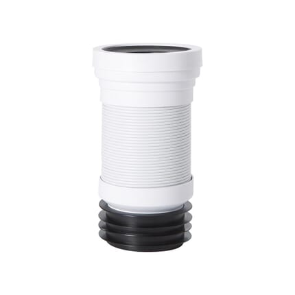 Raccordo Connettore Flessibile Dritto per WC - Cranplas