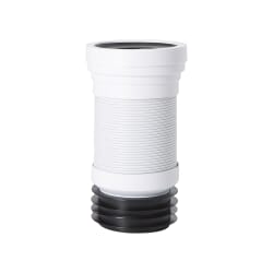 Raccordo Connettore Flessibile Dritto per WC - Cranplas