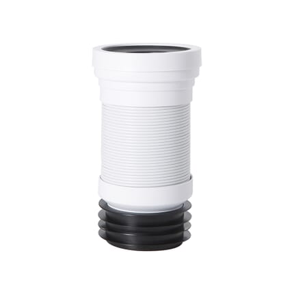 Raccordo Connettore Flessibile Dritto per WC - Cranplas