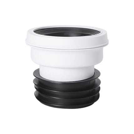 Connettore Flessibile Dritto per WC - Cranplas