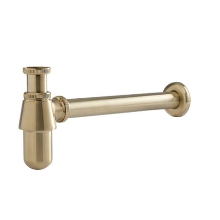 Hudson Reed Elizabeth - Sifone a Bottiglia per Lavabo - Oro Satinato