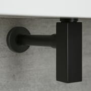 Sifone a Bottiglia per Lavabo - Nero - Preto