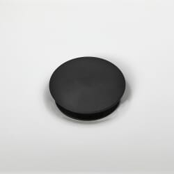 Piletta di Scarico Universale Click-Clack per Lavabo - Finitura Nera