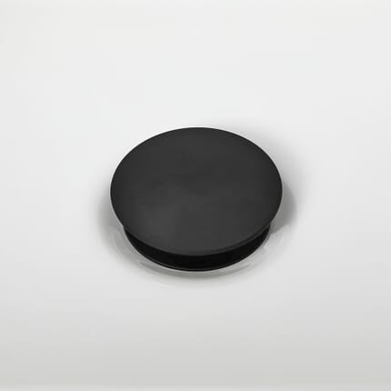 Piletta di Scarico Universale Click-Clack per Lavabo - Finitura Nera