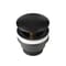 Piletta di Scarico Universale Click-Clack per Lavabo - Finitura Nera