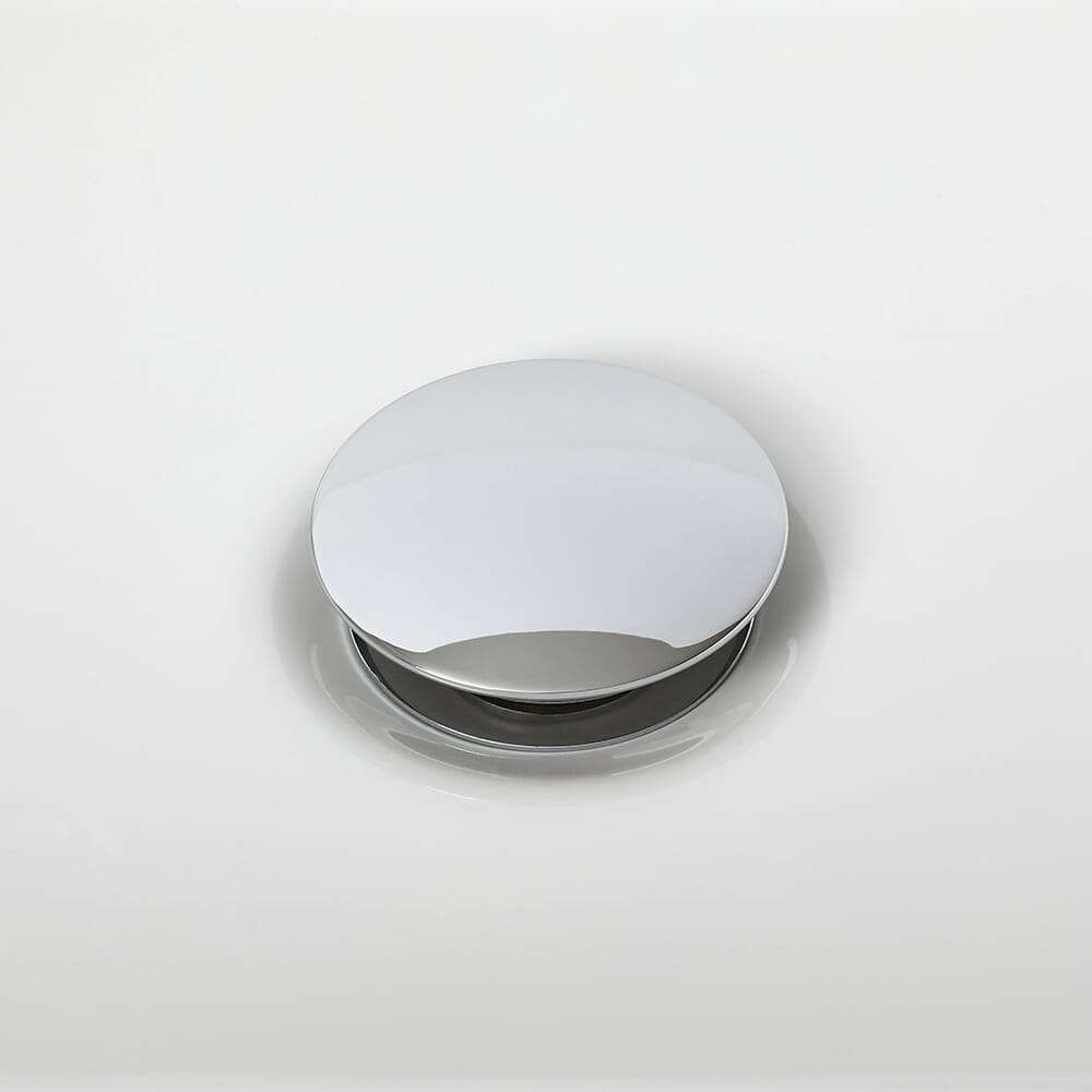 Piletta di Scarico Universale Click-Clack per Lavabo - Finitura Cromata