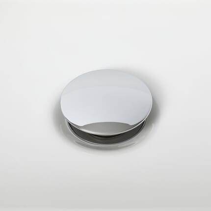 Piletta di Scarico Universale Click-Clack per Lavabo - Finitura Cromata