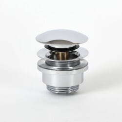 Piletta di Scarico Universale Click-Clack per Lavabo - Scelta di Finiture