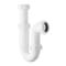 Sifone Telescopisco a Forma di P da 32mm con Guarnizione da 76mm - Cranplas