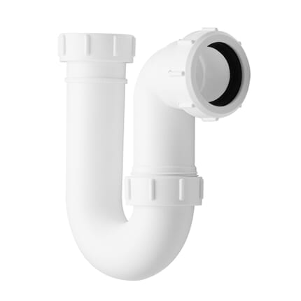 Sifone a Forma di P da 40mm con Guarnizione da 76mm - Cranplas