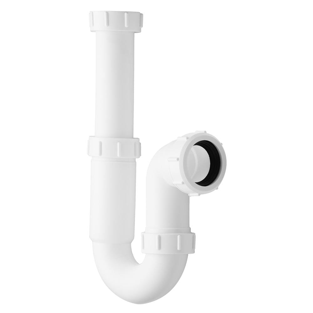Sifone Telescopico a Forma di P da 40mm con Guarnizione da 76mm - Cranplas