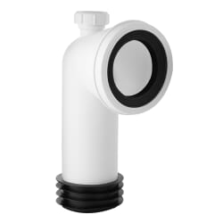 Raccordo ad Angolo a 90 Gradi per Sanitario WC con Uscita da 32mm - Cranplas